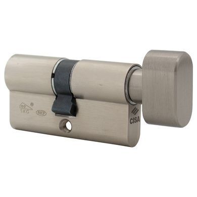 Цилиндр CISA ASIX P8 95T (45*50T) никель матовый 3 ключа